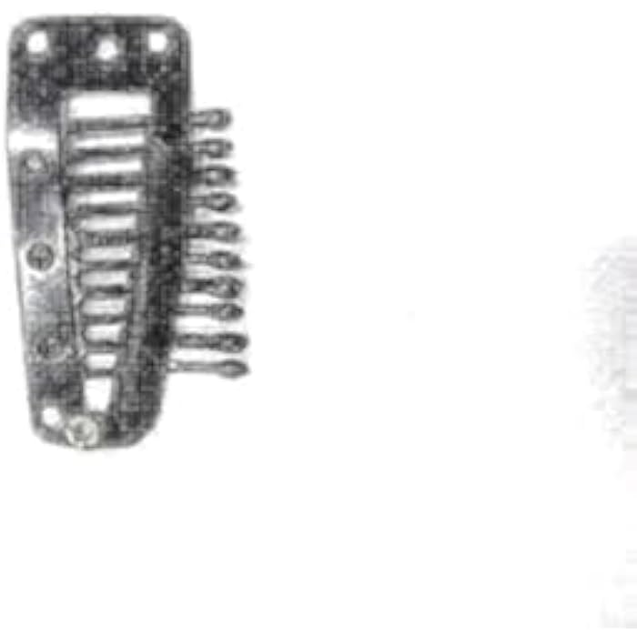 Clabs Hair Clip - Black, Long, Women (Wig Wearers/Long Hair), 1 Piece